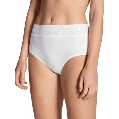Abbildung von CALIDA Iconics Midi Slip Damen, aus 100% Baumwolle, mit Spitze