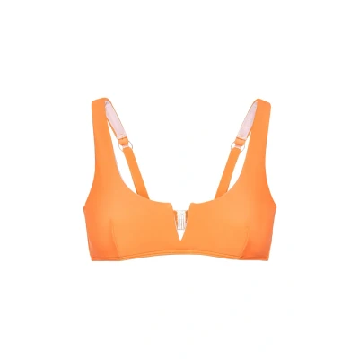 Abbildung von LSCN by LASCANA Bustier Bikini Top »Gina«, mit V Ausschnitt vorne