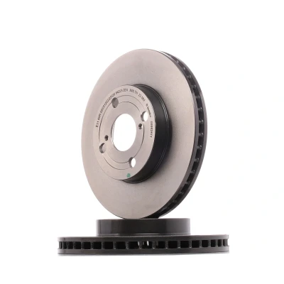 Abbildung von BREMBO COATED DISC LINE 09.9824.11 Bremsscheibe 255 25 4 innenbelüftet beschichtet TOYOTA: Corolla IX Hatchback, Station Wagon