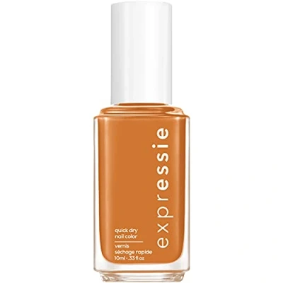 Abbildung von Essie Schnelltrocknender Nagellack „expressie“, Nr. 110 saffr on the move, Braun, Vegane Formel, 10 ml