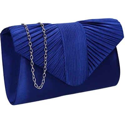 Abbildung von SwankySwans Damen Sophie Clutch Tasche, königsblau