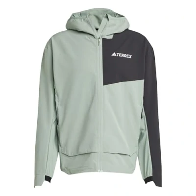 Abbildung von adidas Herren Terrex Multi Soft shell Jacket, silver green/black, XL