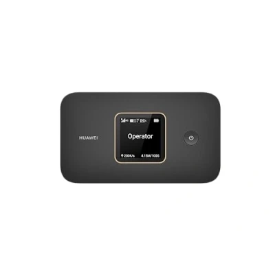 Abbildung von HUAWEI 4G Mobile WiFi 3 (with Screen), Router, Tragbarer mobiler Hotspot, Router der Kat 7 mit SIM Karte, LTE 300 Mbit/s Download, Kompatibel Allen Karten, 30 Monate Garantie