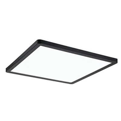 Abbildung von Paulmann 71015 LED Panel Atria Shine 293x293mm eckig incl. 1x16 W Tageslichtweiß Schwarz Lichtpanel Kunststoff Deckenpanel 4000 K