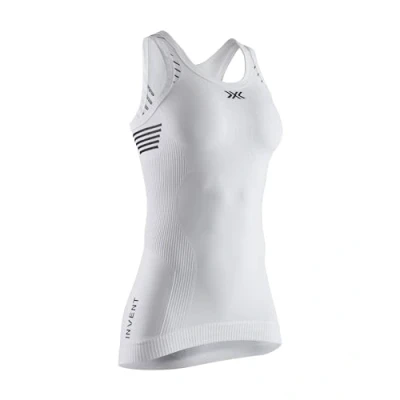 Abbildung von X Bionic Damen Invent Singlet T Shirt, Arctic White/Dolomite Grey, S