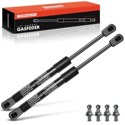 Abbildung von Frankberg 2x Gasfeder Dämpfer Motorhaube Kompatibel mit Grand Cherokee II WJ WG Alle Motoren SUV 1999 2005 Replace# 55136764AA