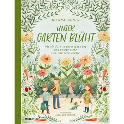 Abbildung von unser Garten blüht: Wie ein Farn in Haus zog und unsere Liebe zum Gärtnern weckte