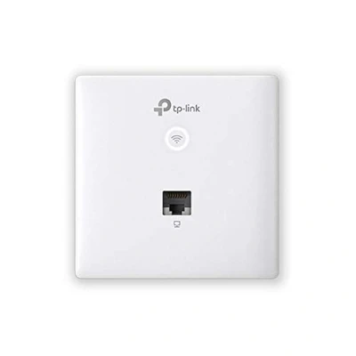 Abbildung von TP Link EAP230 Wall AC1200 WLAN Gigabit Accesspoint zur Wandmontage (WLAN Geschwindigkeit bis zu 1167Mbit/s, Omada SDN, zentrales Management, einfache Installation, elegantes Design)weiß