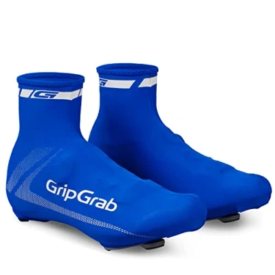Abbildung von GripGrab RaceAero Sommer Rennrad Überschuhe Dünne Leichte Aero Radsport Schuhüberzieher für Zeitfahren und Radrennen