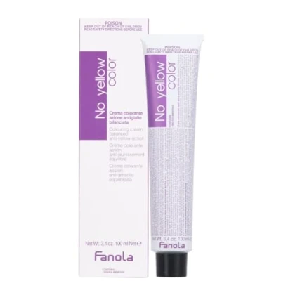 Abbildung von Fanola No Yellow Color Cream Haarverf 100 ml Ice Blonde 8