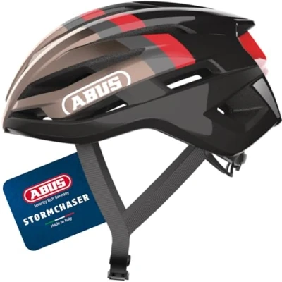 Abbildung von ABUS Rennradhelm StormChaser Leichter und komfortabler Fahrradhelm für professionellen Radsport Damen Herren Kupfer/Rot, Größe L