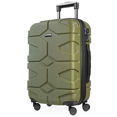 Abbildung von HAUPTSTADTKOFFER x Kölln Handgepäck, 55 40 23 cm, TSA, 4 Rollen, 50 Liter, Reisekoffer, Hartschalenkoffer, Rollkoffer, Olivgrün matt