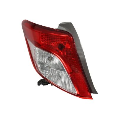 Abbildung von TYC 11 12228 05 2 Rückleuchte links mit Lampenträger TOYOTA: Yaris III Hatchback