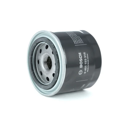 Abbildung von BOSCH 0 451 103 316 Ölfilter M 20 x 1,5 mit einem Rücklaufsperrventil Anschraubfilter HYUNDAI: SONATA 6, i30 III Fastback, I Hatchback
