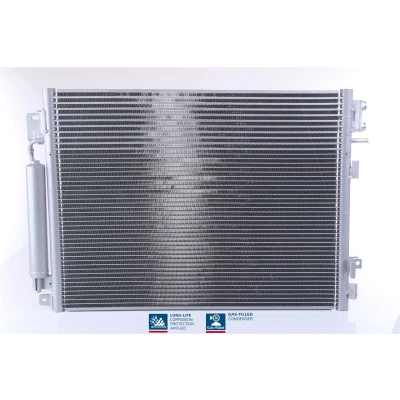 Abbildung von NISSENS 941084 Klimakondensator mit Trockner Aluminium 646 R 134a CHRYSLER: 300C Saloon