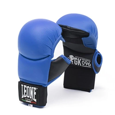 Abbildung von LEONE 1947, Karate Fit Handschuhe, Unisex Erwachsene, Blau, L, GK096
