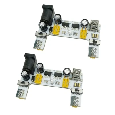 Abbildung von Aihasd 2PCS 2 Kanal 5V/3.3V Breadboard Dedicated Power Supply Module for ARDUINO