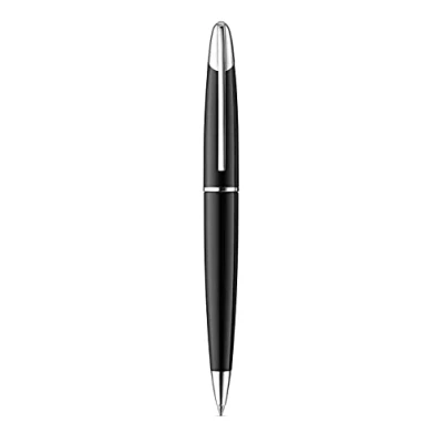 Abbildung von Colibri Equinox Twist Kugelschreiber Schwarzer Lack und Chrom Akzenten Edel Pen Feder Clip Kommt in einer schönen Geschenkbox Geschenk für Männer Frauen