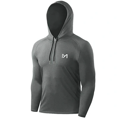 Abbildung von MEETYOO Men&#039;s MU16T Shirt, Grau, XXL