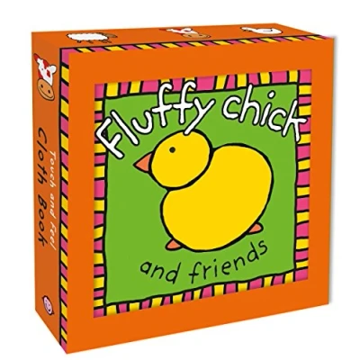 Abbildung von Fluffy Chick and Friends (Touch Feel Cloth Book)