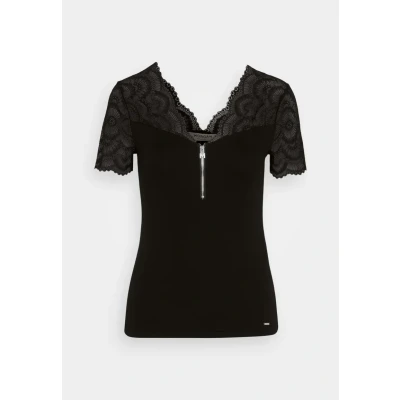 Abbildung von Morgan DEDE Tshirt print, Damen, Größe: 36, Noir