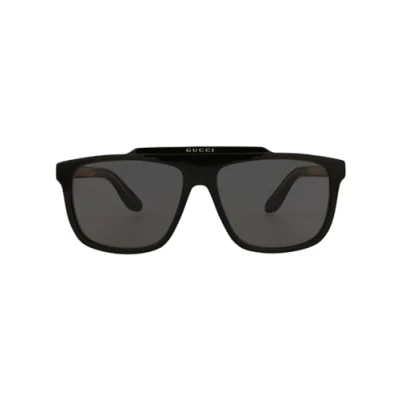 Abbildung von Gucci Sonnenbrille, Größe: One Size, Black/grey