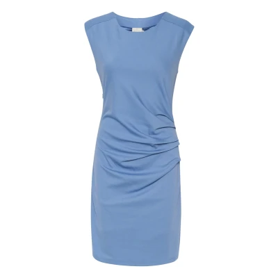 Abbildung von Kaffe India Round NECK Cocktailkleid/festliches Kleid, Damen, Größe: XS, Quiet harbor