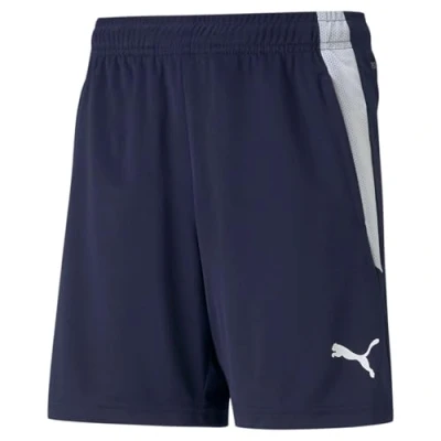 Abbildung von puma teamLIGA Training Shorts Jr,Peacoat White,176