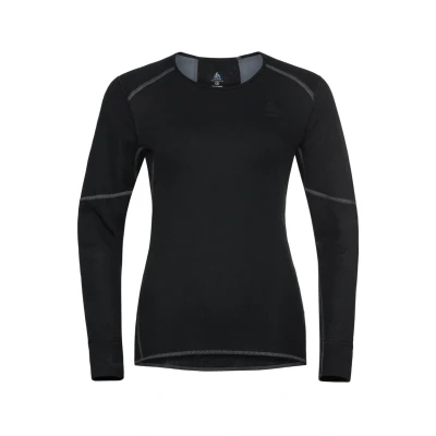 Abbildung von ODLO Langarmshirt schwarz, Damen, Größe: XL, Schwarz