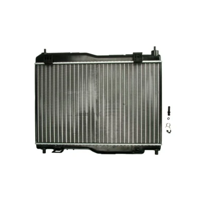 Abbildung von THERMOTEC D7G035TT Kühler, Motorkühlung Aluminium für Fahrzeuge mit/ohne Klimaanlage 350 563 23 Schaltgetriebe Kühlrippen mechanisch gefügt