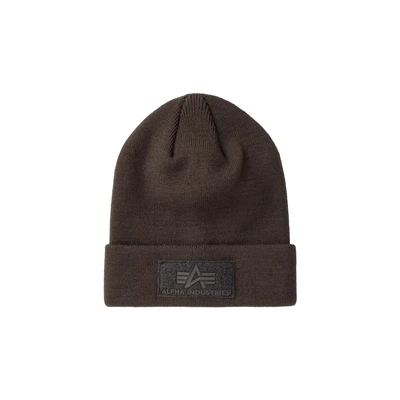 Abbildung von Alpha Industries Mütze, Größe: One Size, Hunter brown