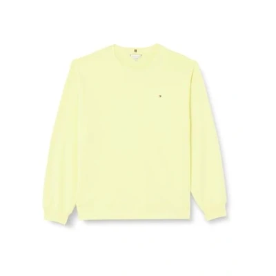 Abbildung von Tommy Hilfiger Curve FLAG ON Chest Sweatshirt, Damen, Größe: 50, Yellow tulip