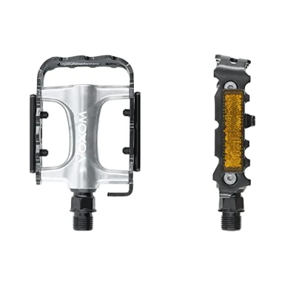Abbildung von Voxom Trekking Pedale Touring Pe22 Aluminium Körper Kugellager, Schwarz