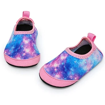 Abbildung von Yorgou Baby Strandschuhe Schwimmschuhe Badeschuhe Wasserschuhe Schnelltrocknende Aquaschuhe rutschfest Barfuss Schuh für Kinder Beach Pool…