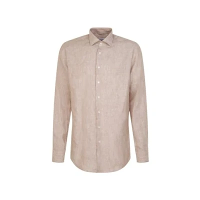 Abbildung von Seidensticker Herren Regular Fit Langarm Hemd, Sand, 40