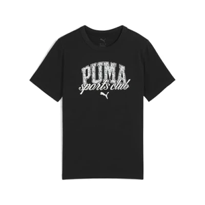 Abbildung von Puma Tshirt print für Kinder, Größe: 164, Black