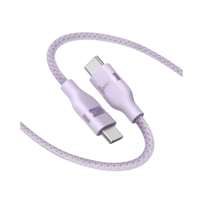 Abbildung von Anker Nano USB C auf Kabel, 240W 1,8m flexibel farbig geflochten, Schnellladekabel Typ für iPhone 16/16 Pro/16 Plus/16 Pro Max, MacBook Pro/Air, iPad Galaxy S24 und mehr