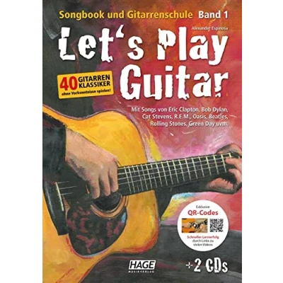 Abbildung von Let&#039;s Play Guitar: Songbook und Gitarrenschule + 2 CDs
