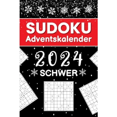 Abbildung von Sudoku Adventskalender 2024 Schwer: 144 herausfordernde Sudokus von Schwer bis Extrem