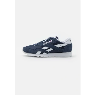 Abbildung von Reebok Classic CL Sneaker low, Größe: 42.5, Vector navy/footwear white Leder und textil