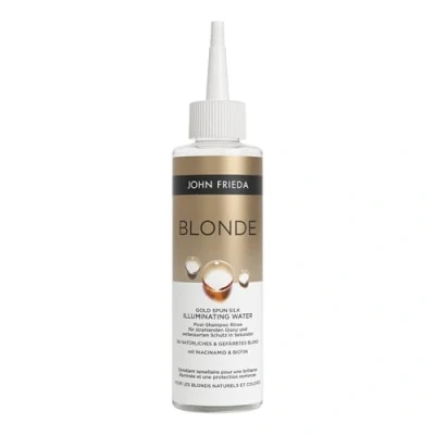 Abbildung von John Frieda Blonde+ Gold Spun Silk Illuminating Water Inhalt: 200 ml Mit Niacinamid &amp; Biotin Verleiht blondem Haar strahlenden Glanz