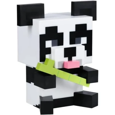 Abbildung von Paladone Minecraft Panda Licht Süßes tragbares Nachtlicht &amp; Zimmerdeko für Kinder Offiziell lizenziertes Geschenk
