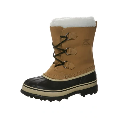 Abbildung von Sorel Youth Caribou Snowboot/Winterstiefel für Kinder, Größe: 36, Beige Schuhe