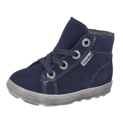 Abbildung von RICOSTA Jungen Winterstiefel ZAINI, Kinder Lauflernschuhe, Weite: Weit, lose Einlage, Sympatex, Winterboots, Outdoor Kinderschuhe, Nautic (170), 24 EU