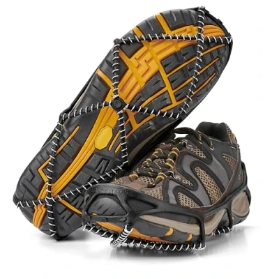 Abbildung von YakTrax Unisex Walk Schuhkrallen Eisspikes, Schwarz (Schwarz), Medium (EU Schuhgröße 41 43)