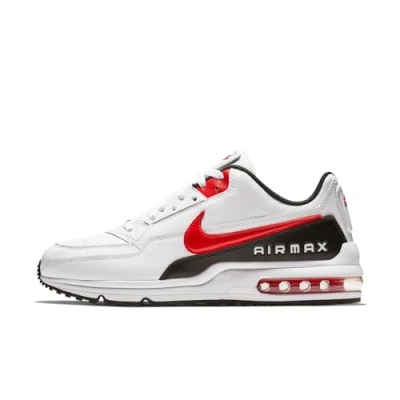 Abbildung von Nike Herren Air Max Ltd 3 Sneakers, White University Red Black, 44 EU