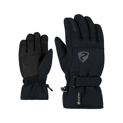 Abbildung von Ziener Kinder LAGO GTX Glove junior Ski Handschuhe/Wintersport Wasserdicht, Atmungsaktiv, Black, 5, Schwarz