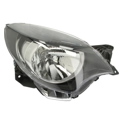Abbildung von VALEO 044758 Scheinwerfer rechts H4 Halogen mit Abblendlicht, Fernlicht für Rechtsverkehr ORIGINAL TEIL ohne Stellmotor LWR RENAULT: TWINGO 2