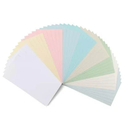 Abbildung von Florence Tonkarton Pastell 250 g Leinen Struktur 27 x 13,5 cm Kartengestaltung Scrapbooking Bedarf Reißfest Erstellen Sie Elegante Einladungen, Geschenkboxen und Kunstprojekte