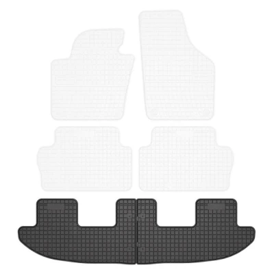 Abbildung von FROGUM 04051 Fußmattensatz Gummi hinten 2 schwarz Maßgefertigt VOLKSWAGEN: Sharan II, SEAT: Alhambra II
